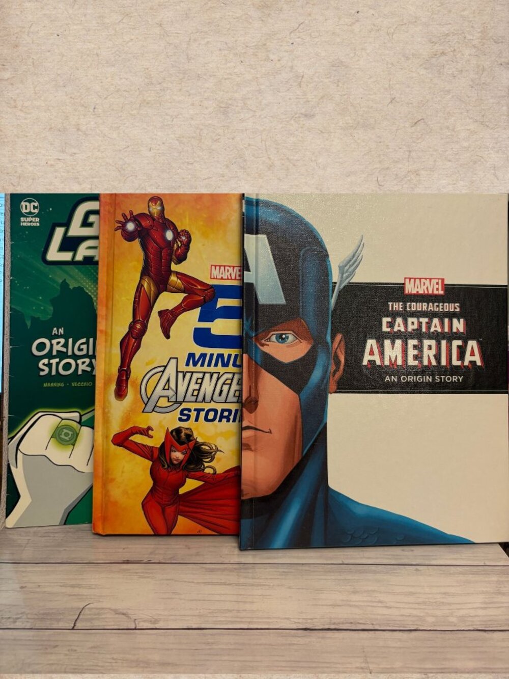 Kids Marvel/DC Books Avenger Stories and Marvel DC Origin Stories (SKU: 330MI)